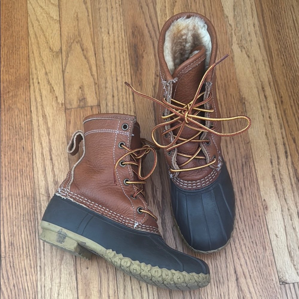 L.L. Bean Brown Duck Boots
